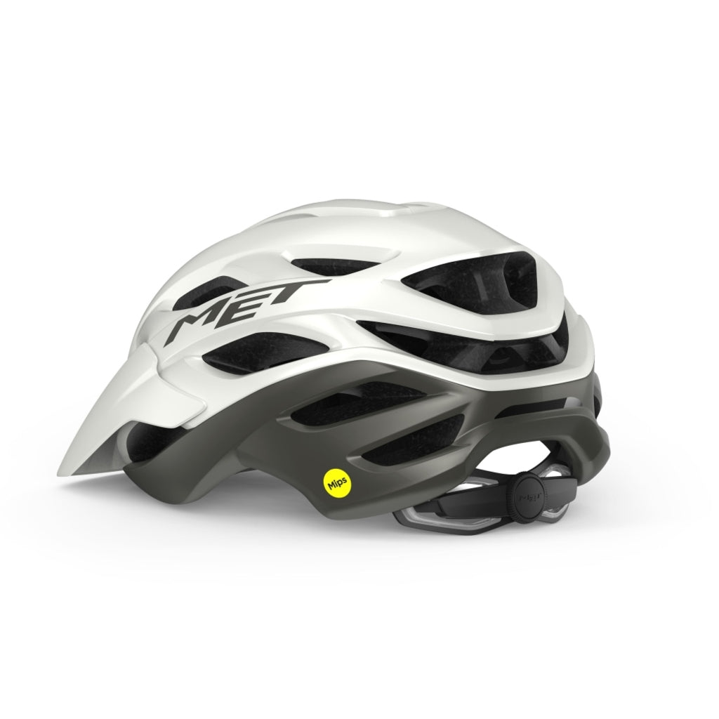 Fietshelm - MET Veleno MIPS - White Gray Fietshelm - MET Veleno MIPS - White Gray